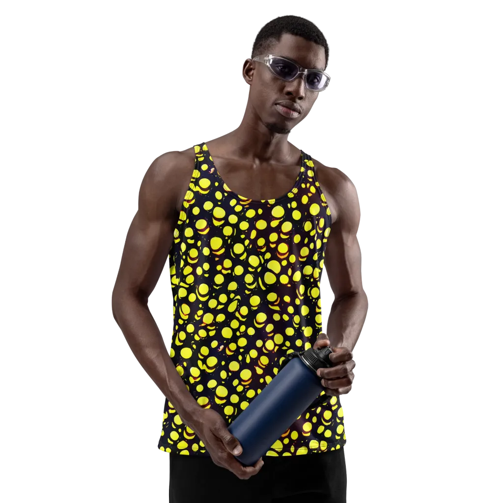 Luminous Scatter on Men's Tank Top — Front