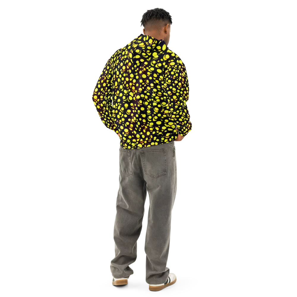 Luminous Scatter on Cotton Hoodie — Back