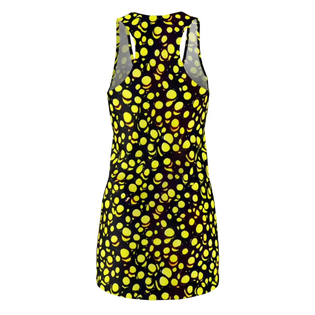 Luminous Scatter on Racerback Dress — Back