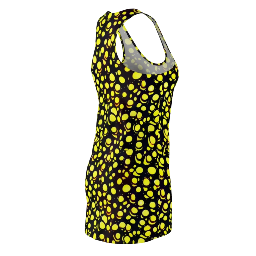 Luminous Scatter on Racerback Dress — Back Side