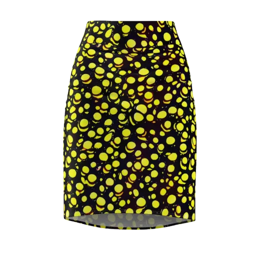 Luminous Scatter on a Pencil Skirt