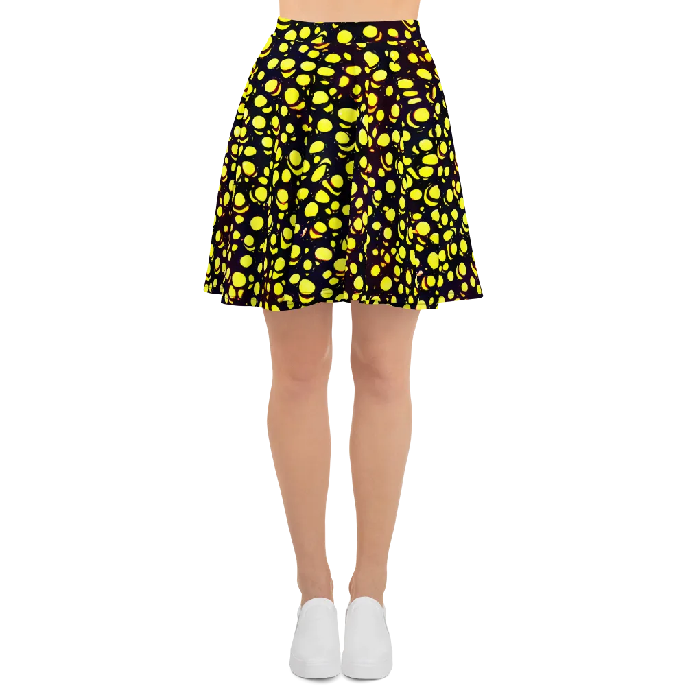 Luminous Scatter on Skater Skirt — Front