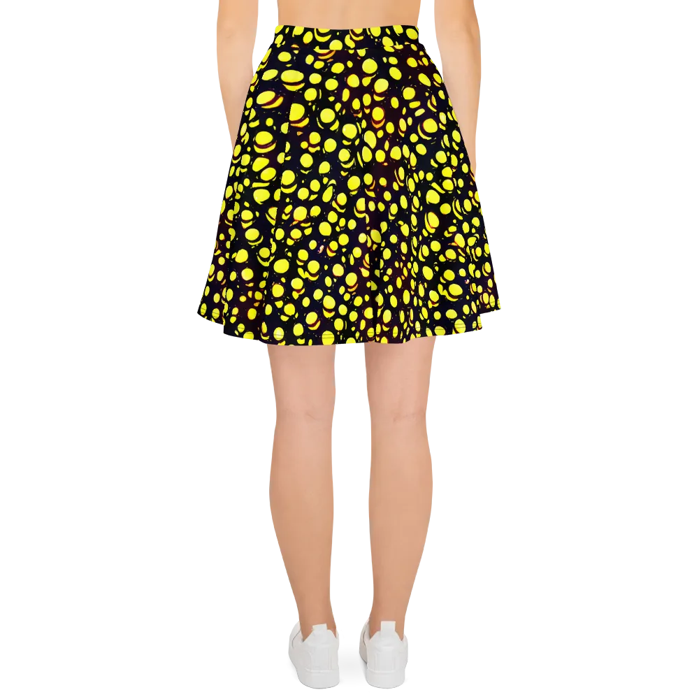 Luminous Scatter on Skater Skirt — Back