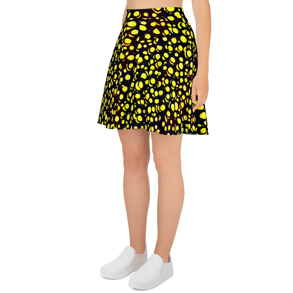 Luminous Scatter on Skater Skirt — Left