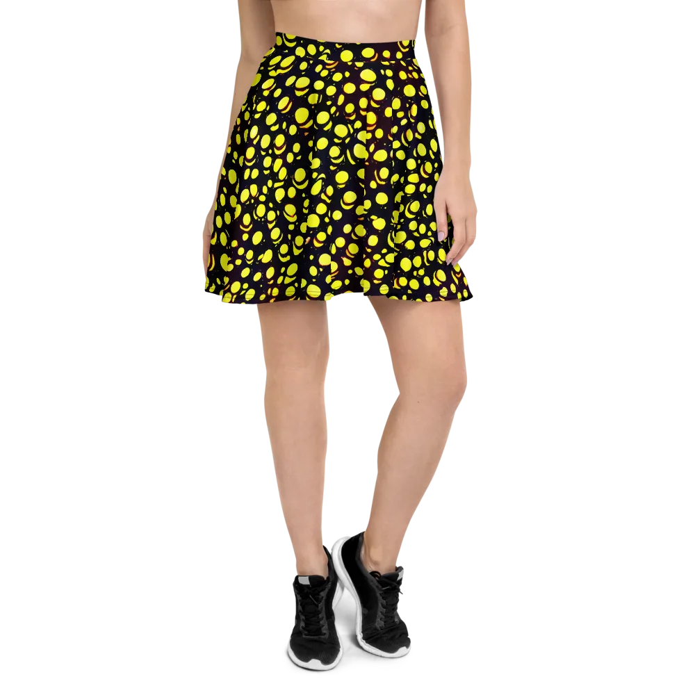 Luminous Scatter on Skater Skirt — Front