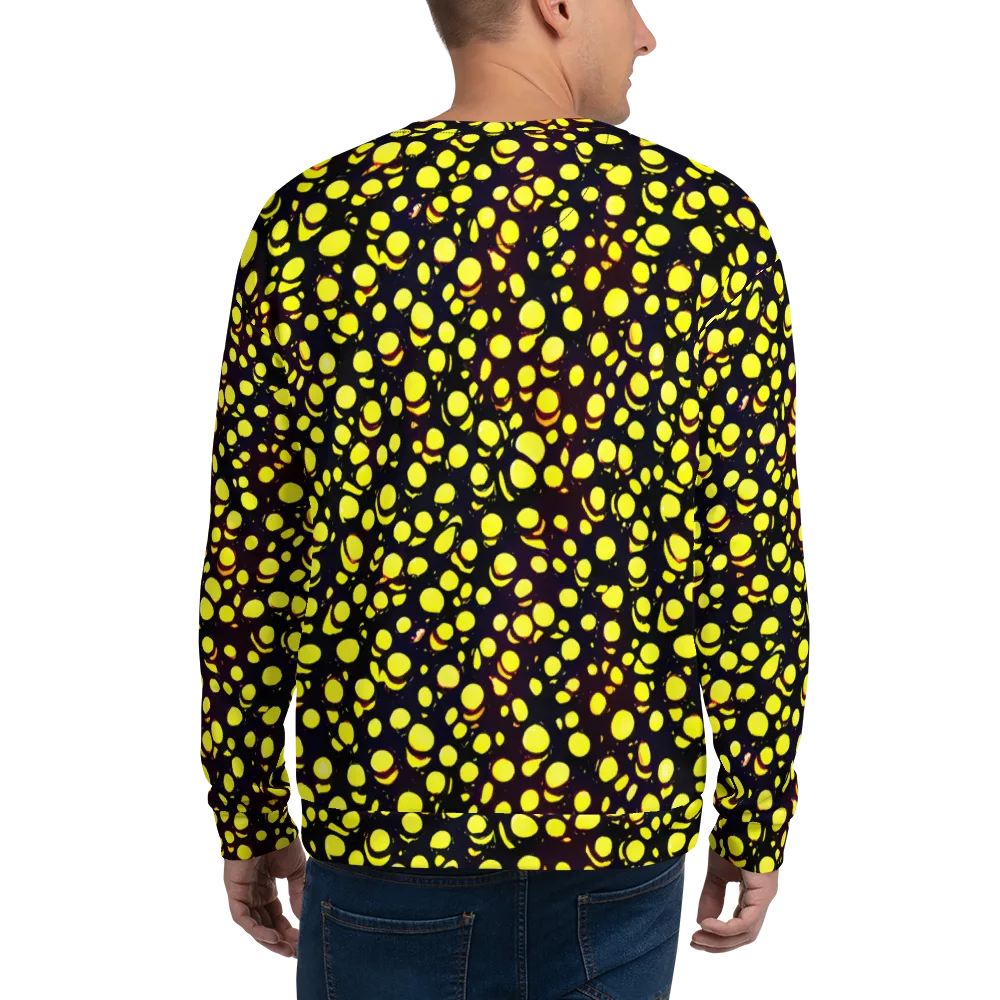 Luminous Scatter on Sweatshirt — Back