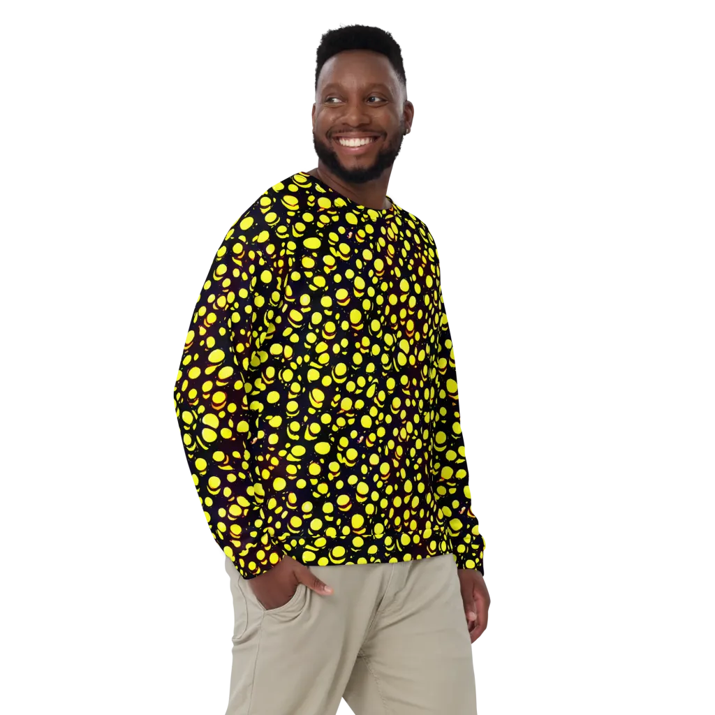 Luminous Scatter on Sweatshirt — Front