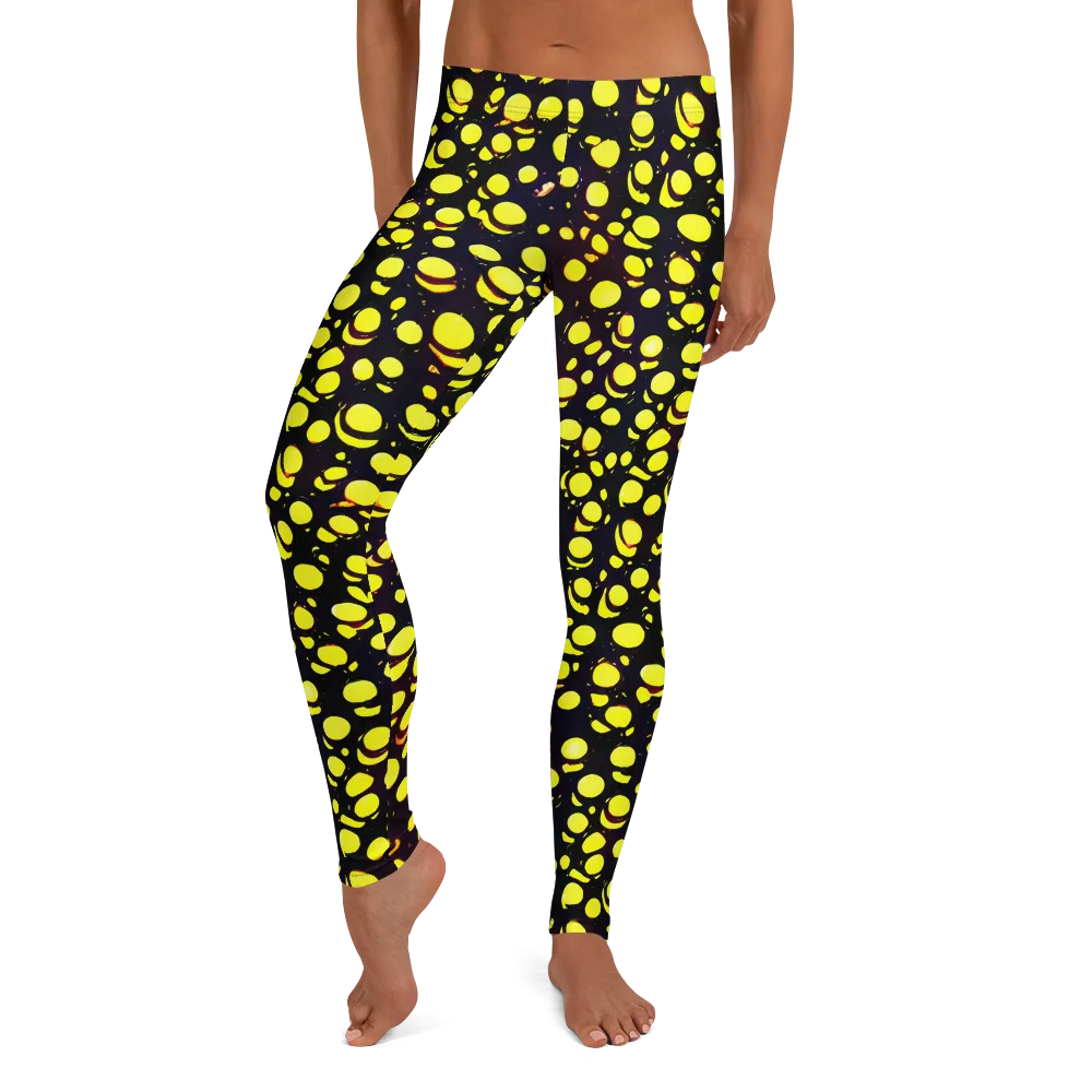 Luminous Scatter on Leggings — Front