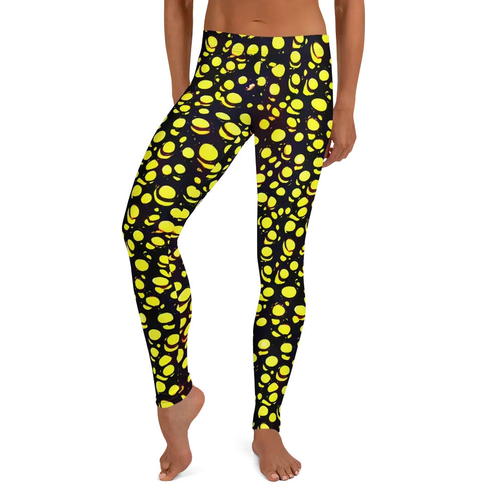 Luminous Scatter on Leggings — Front