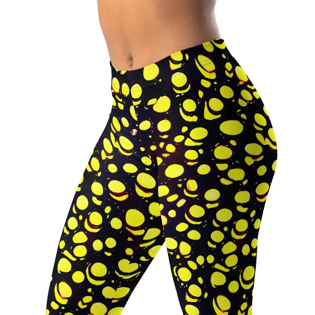 Luminous Scatter on Leggings — Left Front