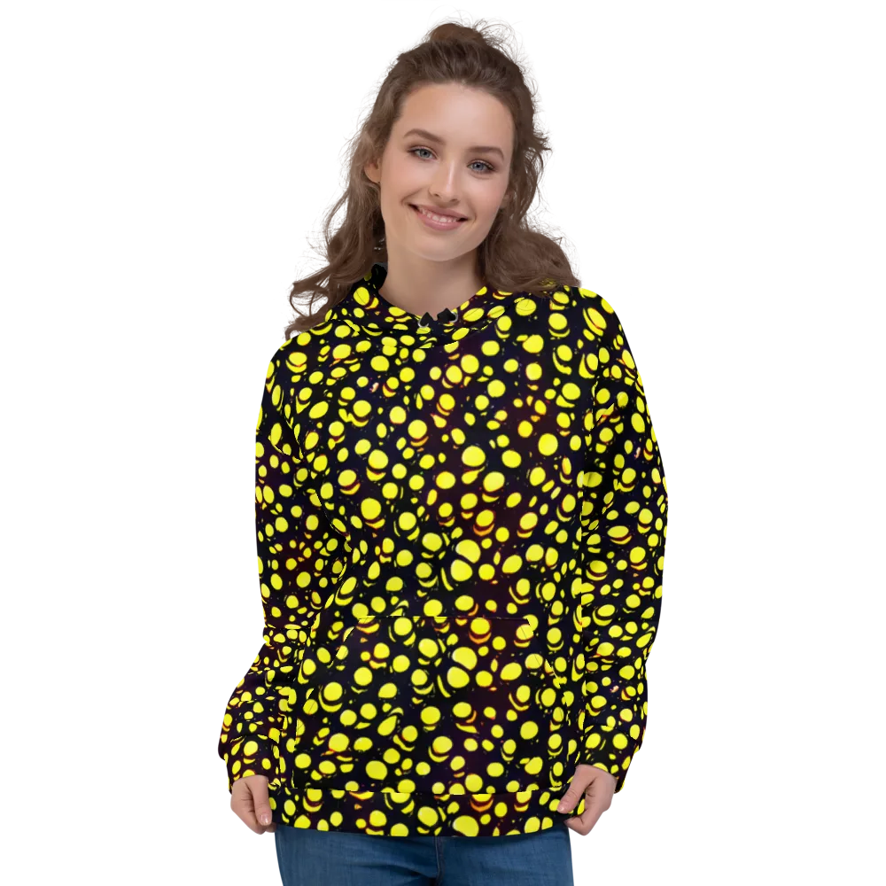 Luminous Scatter on Hoodie — Front