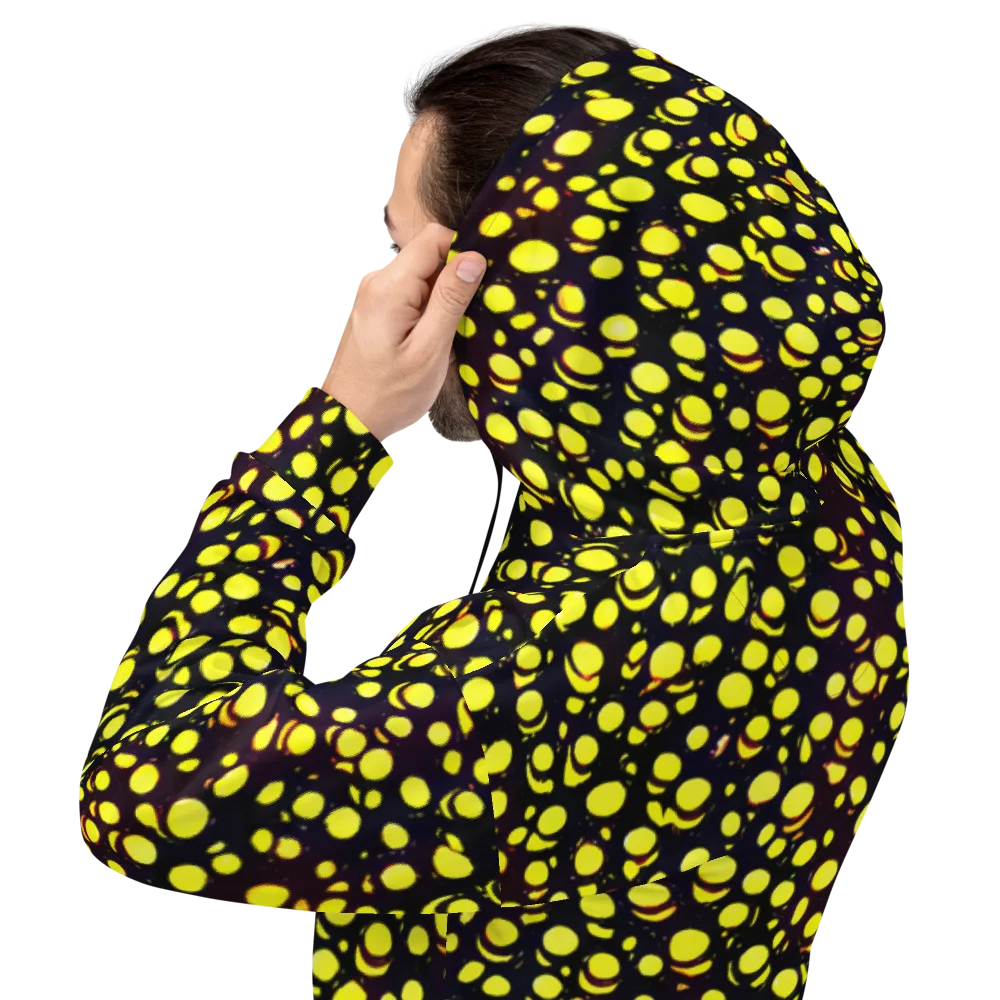 Luminous Scatter on Hoodie — Back