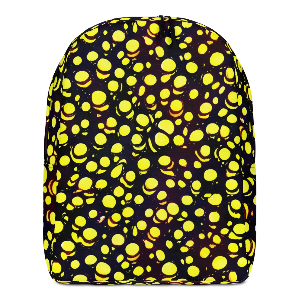 Luminous Scatter on Minimalist Backpack — Front