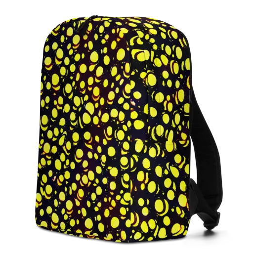 Luminous Scatter on a Minimalist Backpack