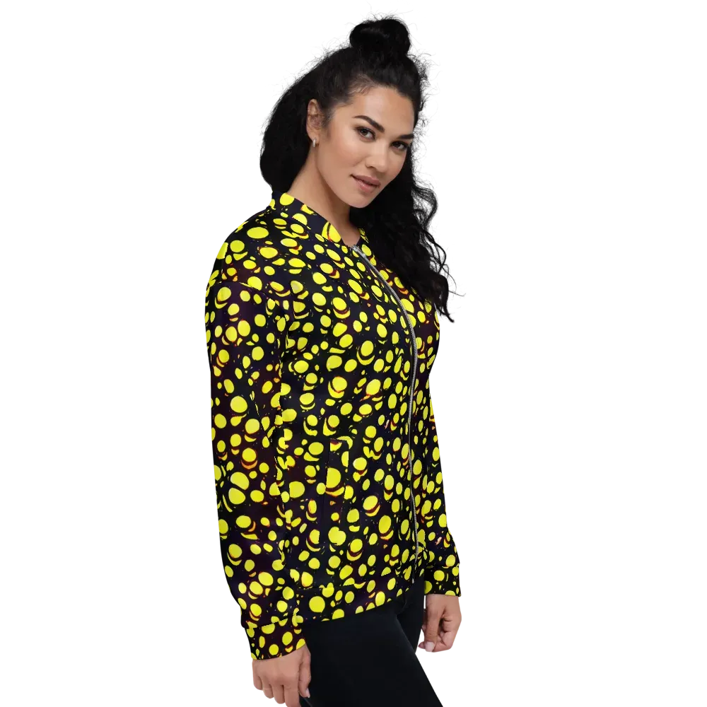 Luminous Scatter on Bomber Jacket — Right