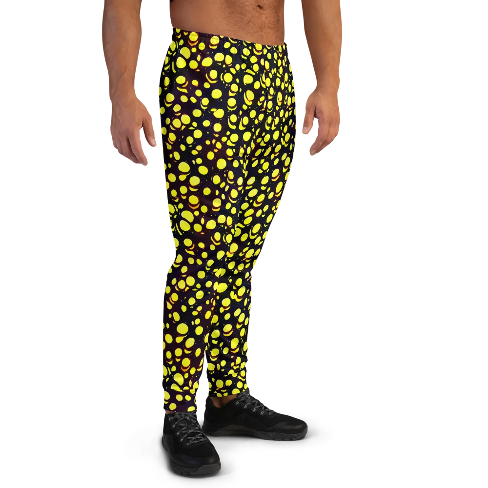 Luminous Scatter on Men's Joggers — Right