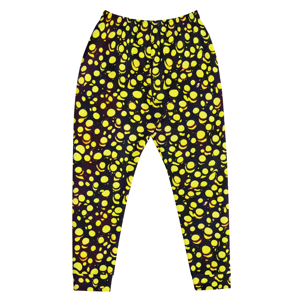Luminous Scatter on Men's Joggers — Front