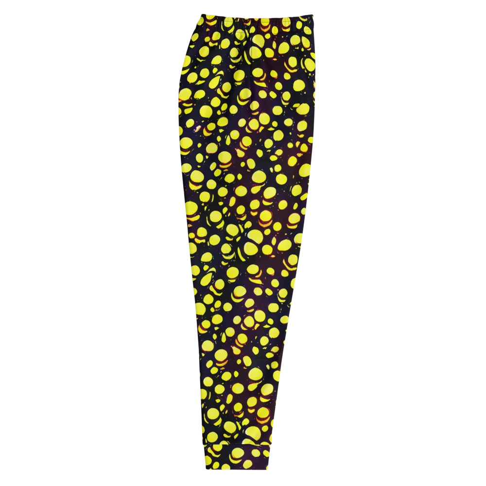 Luminous Scatter on Men's Joggers — Right