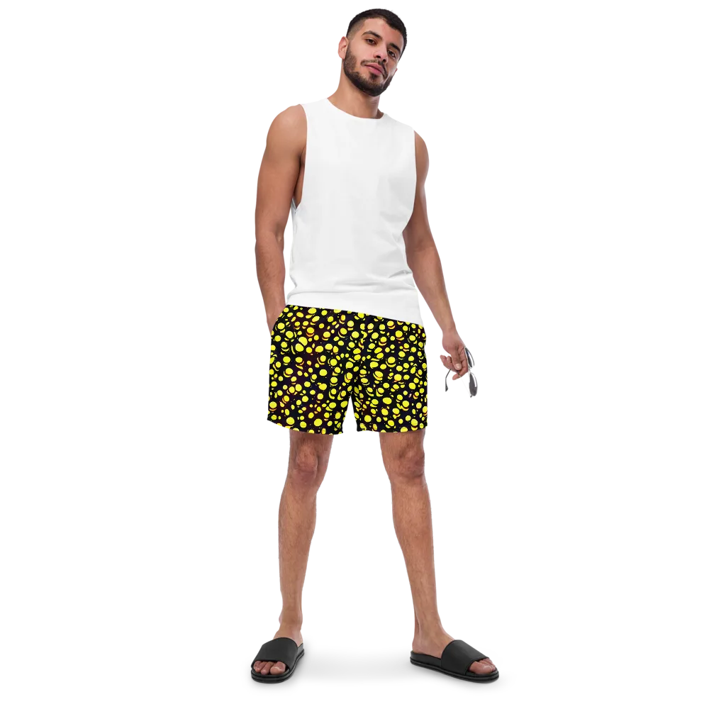 Luminous Scatter on Swim Trunks — Front