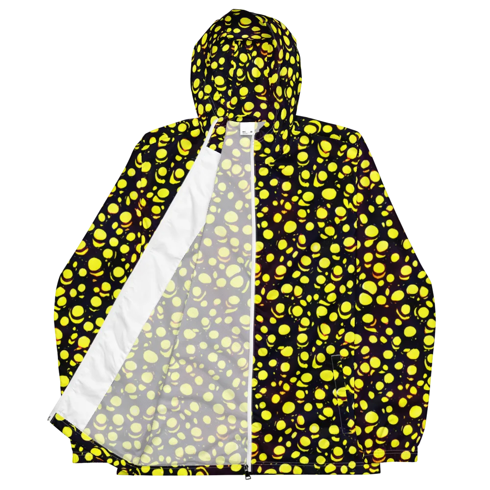 Luminous Scatter on Men's Windbreaker — Front