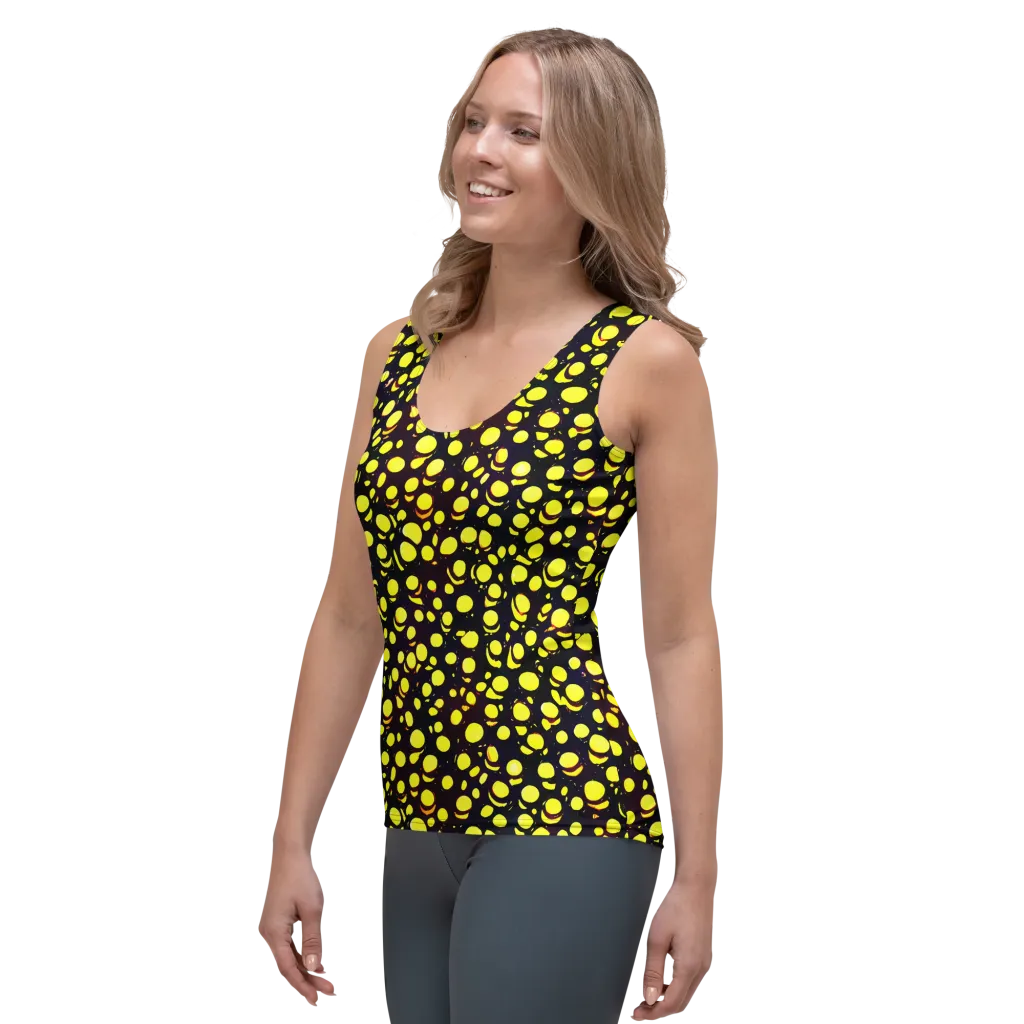 Luminous Scatter on Women's Tank Top — Left Front