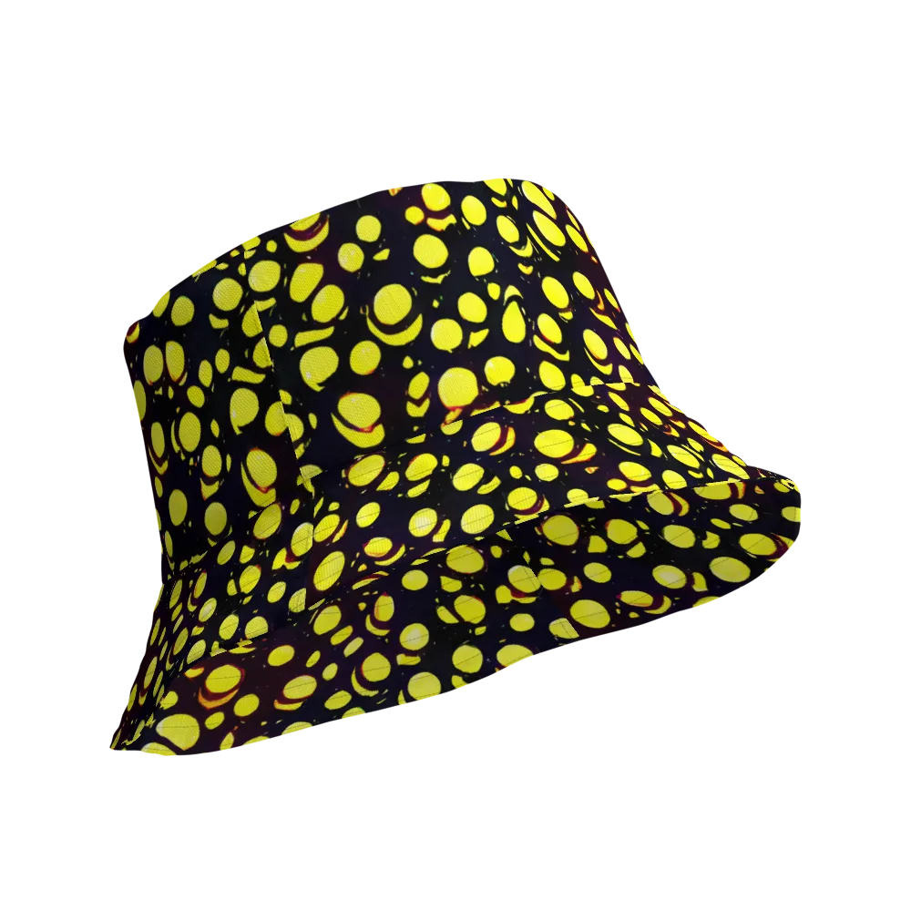 Luminous Scatter on Reversible Bucket Hat — Product details Outside
