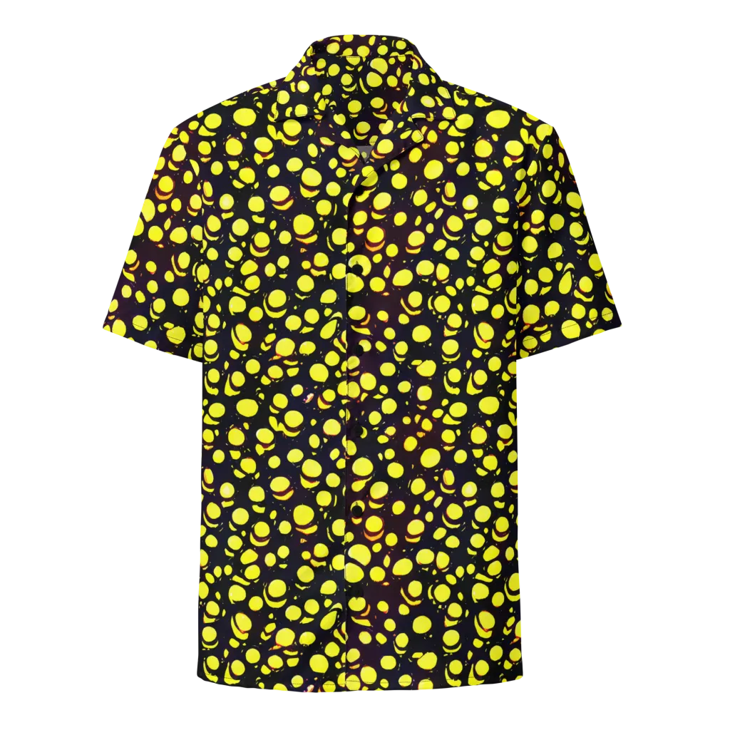 Luminous Scatter on Button Shirt — Front