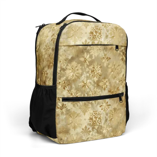 Champagne Damask on a Utility Backpack