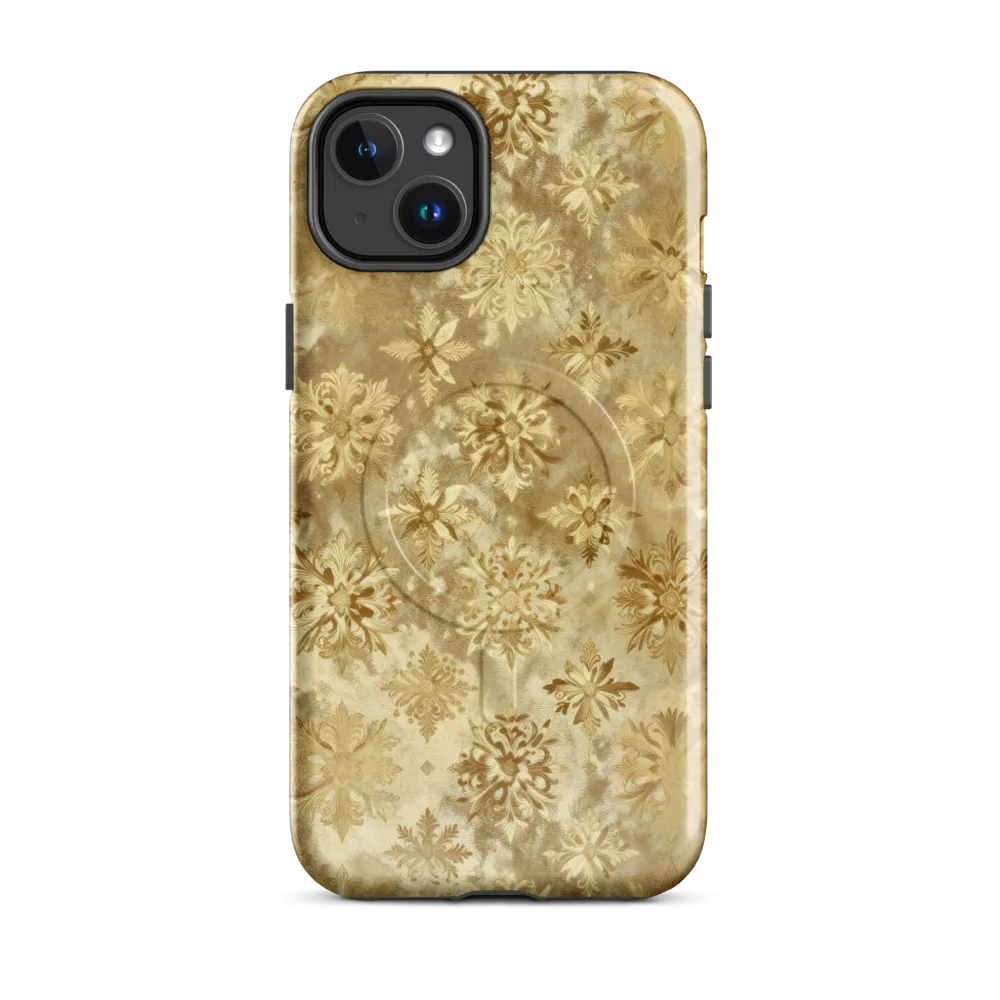 Champagne Damask on MagSafe Tough Case for iPhone® — Front