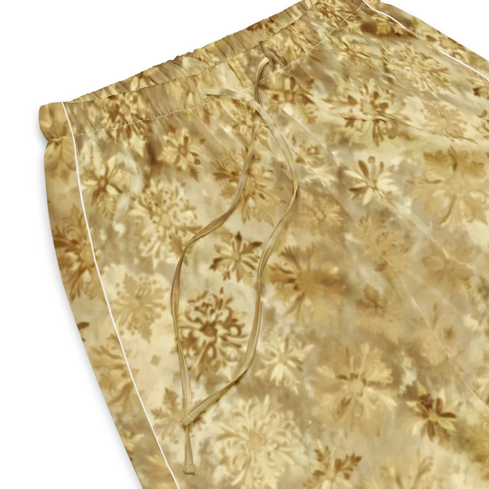 Champagne Damask on Women's Pajama Pants — Product details