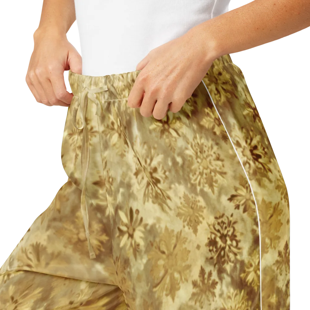 Champagne Damask on Women's Pajama Pants — Product details
