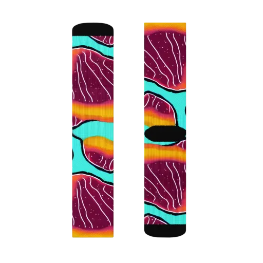 Aqua Heat on a Socks