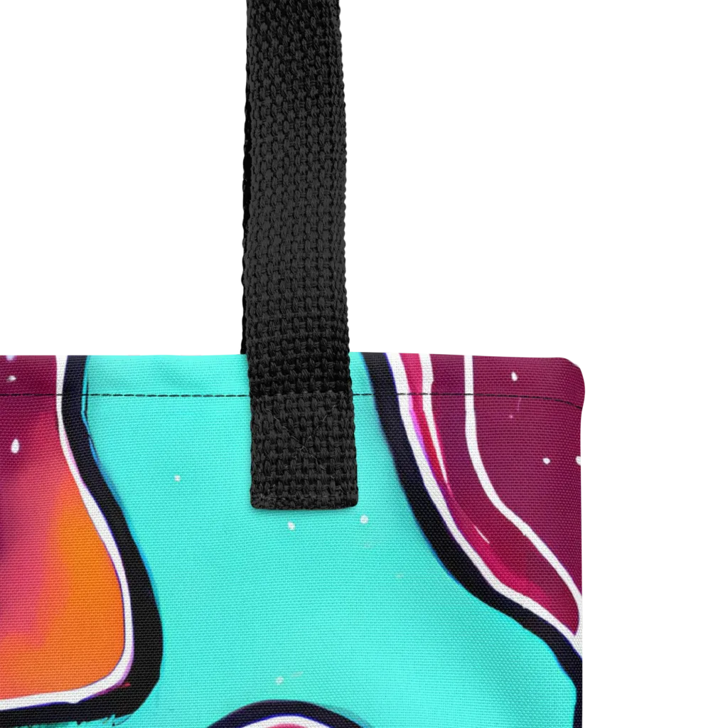 Aqua Heat on Tote Bag — Product details
