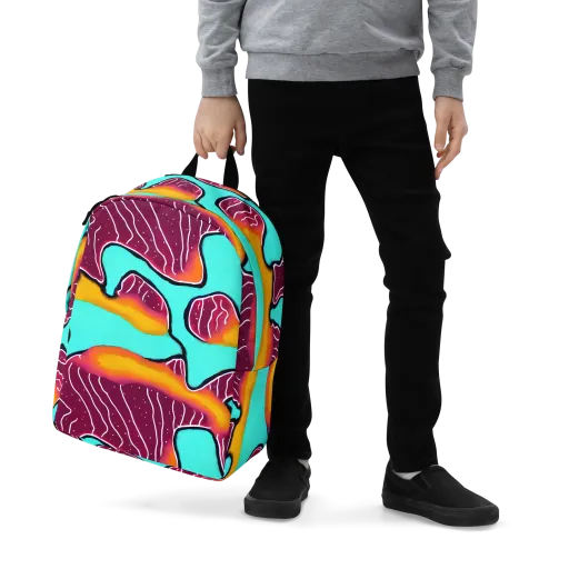 Aqua Heat on a Minimalist Backpack
