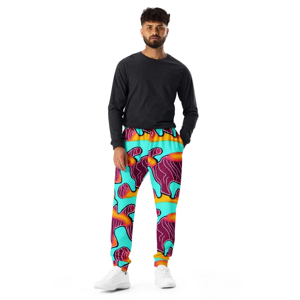 Aqua Heat on Men's Joggers — Front