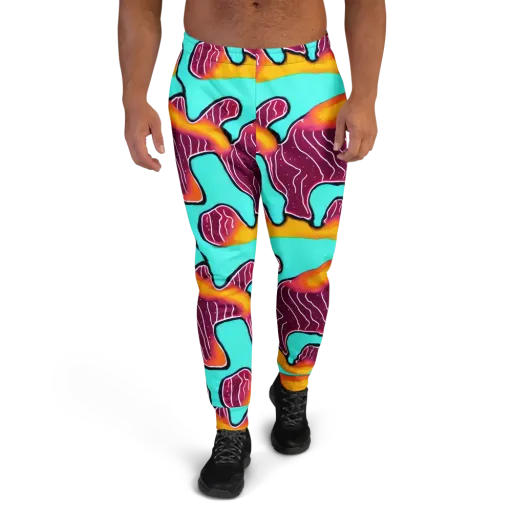Aqua Heat on a Men's Joggers