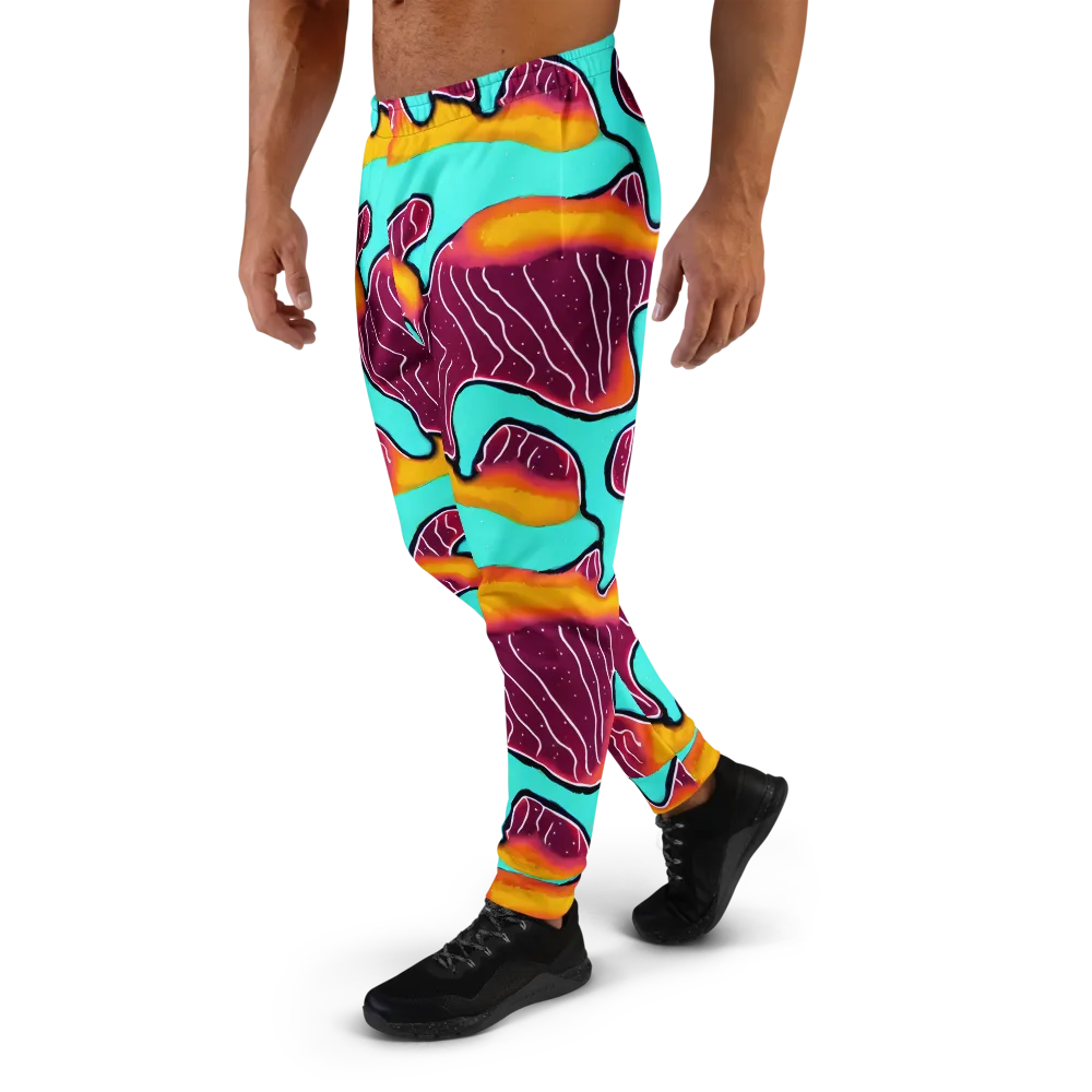 Aqua Heat on Men's Joggers — Left
