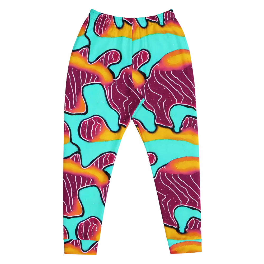 Aqua Heat on Men's Joggers — Front