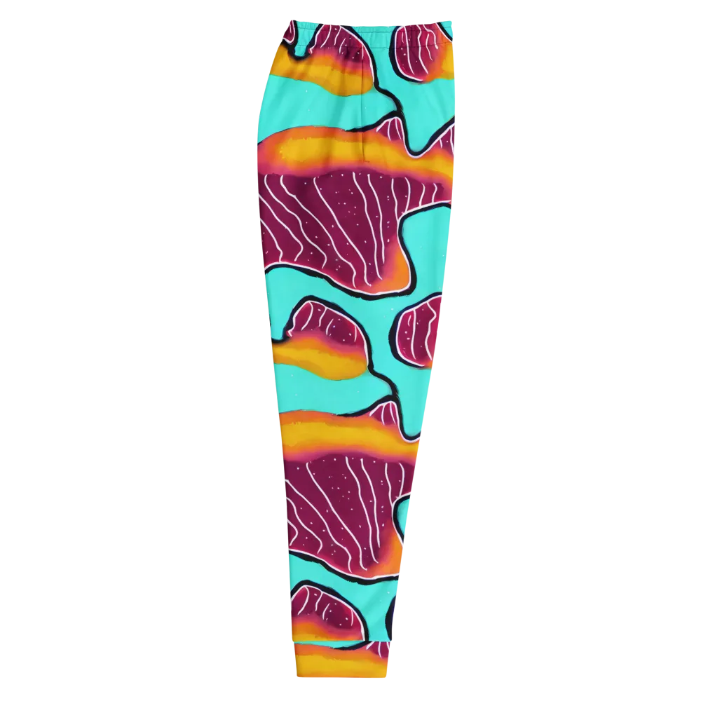 Aqua Heat on Men's Joggers — Right