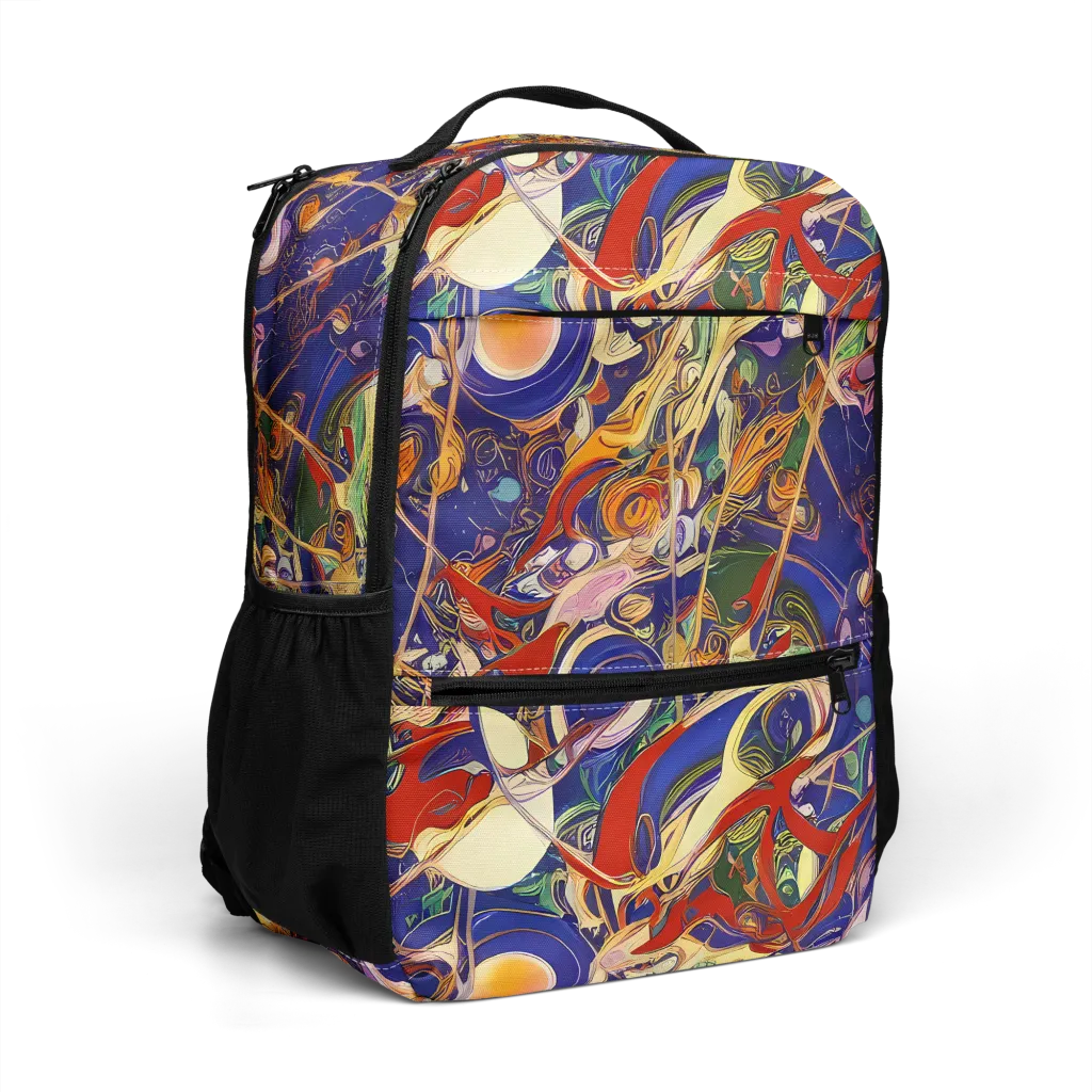 Navy Metamorphosis on Utility Backpack — Right Front