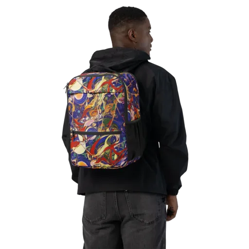 Navy Metamorphosis on a Utility Backpack