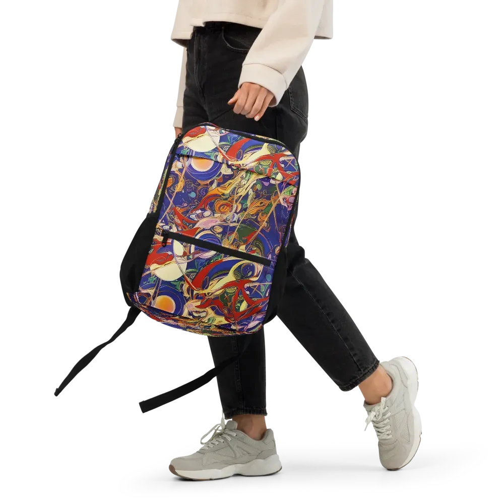 Navy Metamorphosis on Utility Backpack — Front