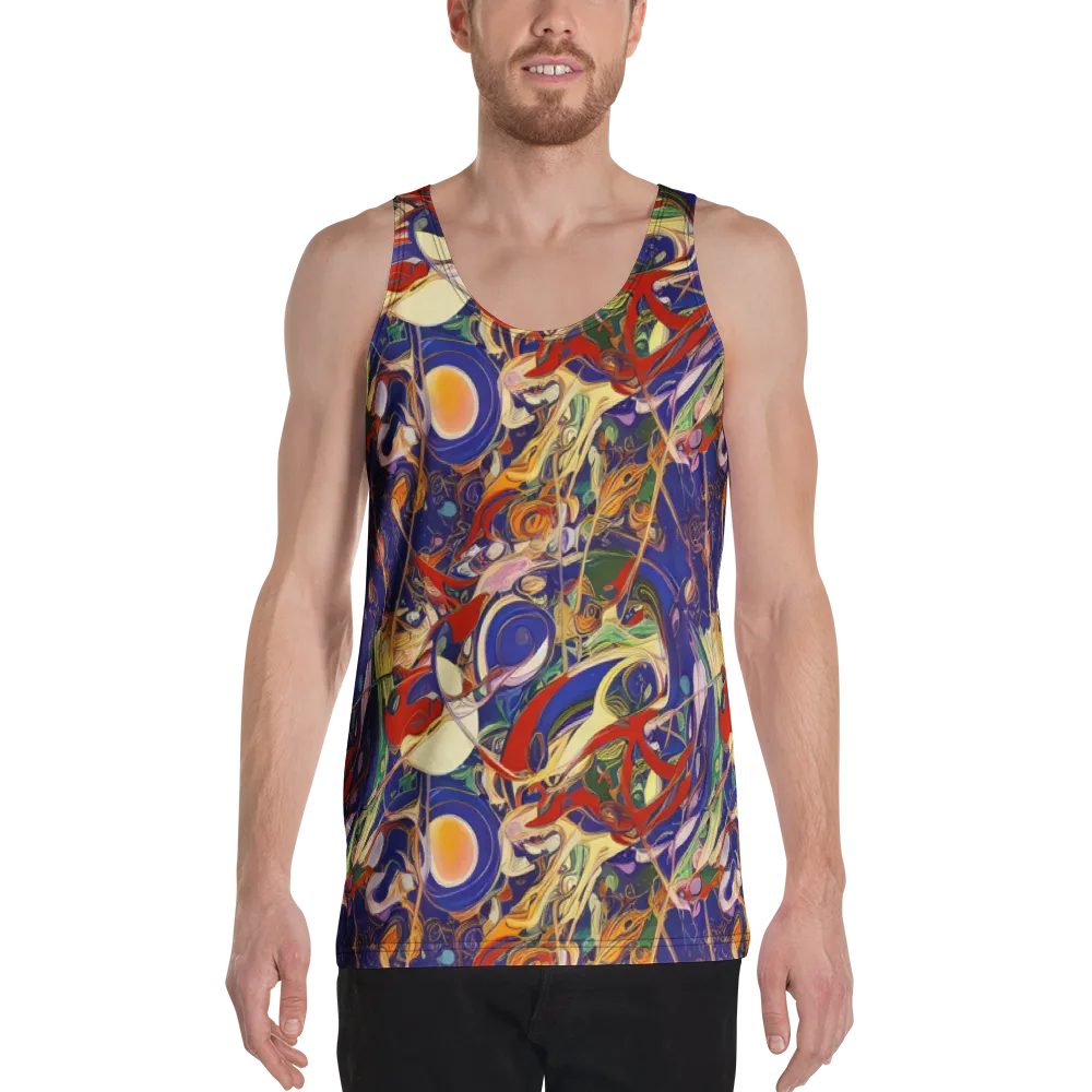 Navy Metamorphosis on Men's Tank Top — Front