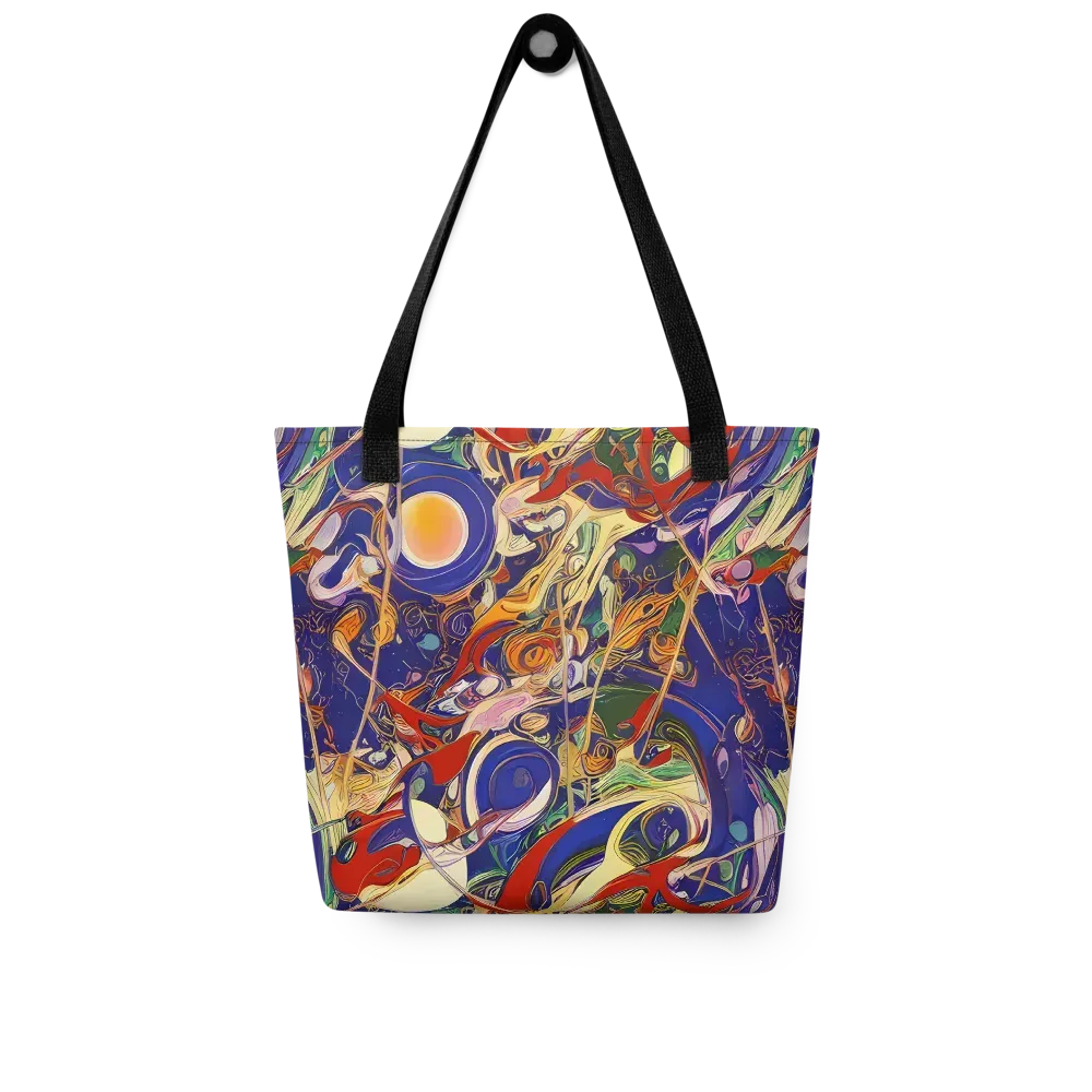 Navy Metamorphosis on Tote Bag — Front