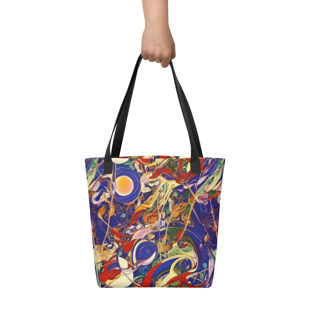 Navy Metamorphosis on Tote Bag — Front