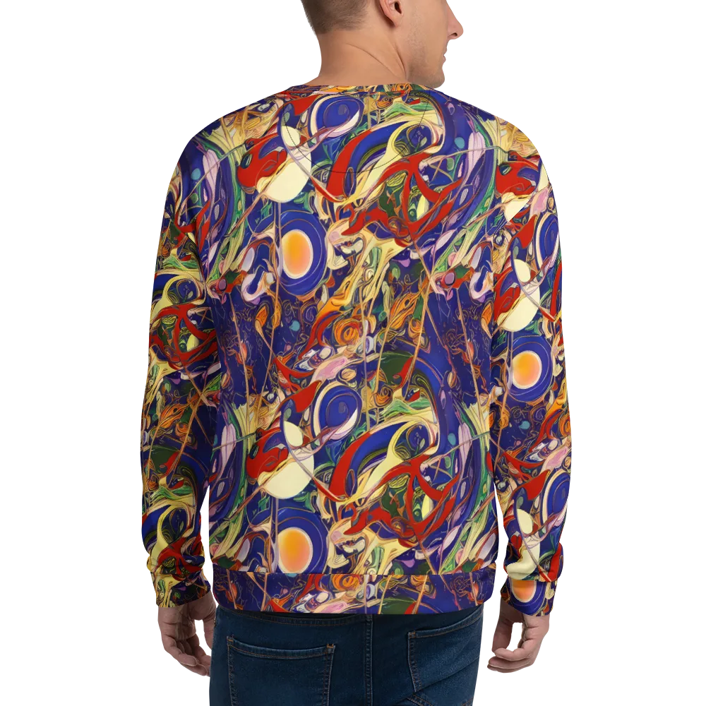 Navy Metamorphosis on Sweatshirt — Back