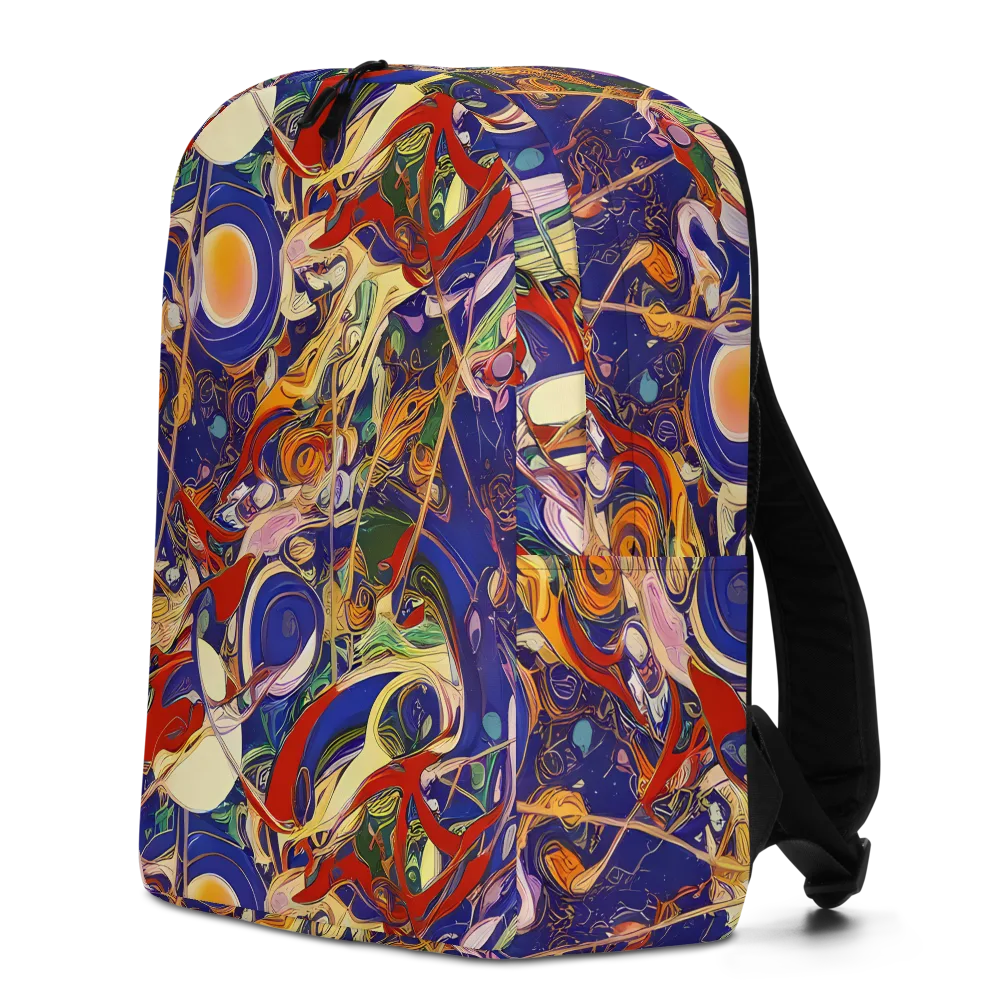 Navy Metamorphosis on Minimalist Backpack — Left