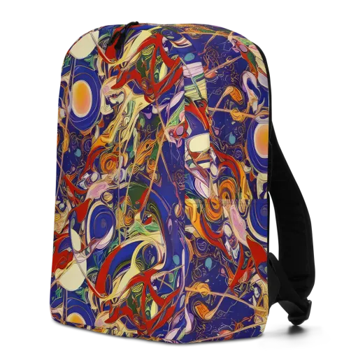 Navy Metamorphosis on a Minimalist Backpack