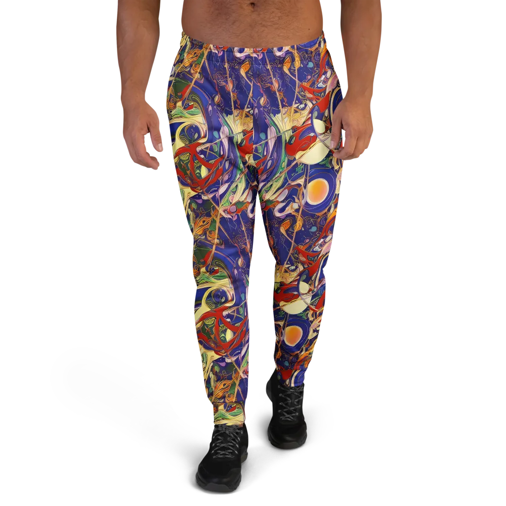 Navy Metamorphosis on Men's Joggers — Front