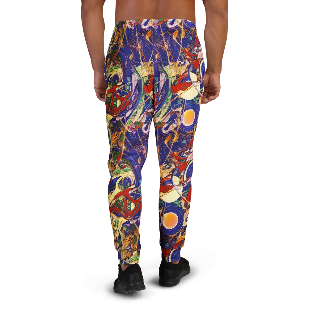 Navy Metamorphosis on Men's Joggers — Back
